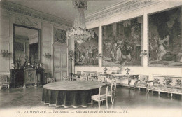 FRANCE - Compiègne - Le Château - Salle Du Conseil Des Ministres - Carte Postale Ancienne - Compiegne