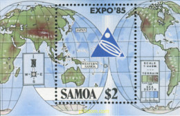 169911 MNH SAMOA 1985 PERSONAJES DE LEYENDA - Samoa