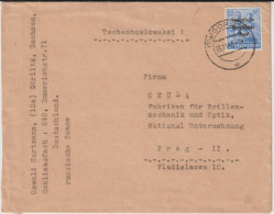 ZONE SOVIETIQUE - 1948 - ENVELOPPE De GÖRLITZ => PRAG (TCHECOSLOVAQUIE) ! - Storia Postale