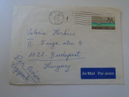 D198142  CANADA  -Airmail Cover  1978  St. Bruno -Quebec -   Sent To Hungary - Briefe U. Dokumente