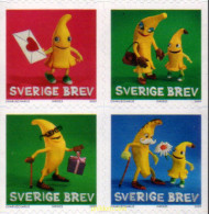 364235 MNH SUECIA 2009 BANANAS - PERSONAJES EN ARCILLA - Neufs