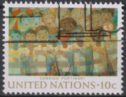 1974 Vereinte Nationen > New York, ° Mi:NT-NY 267, Yt:NT-NY 240, Brasilianische Wandgemälde - Used Stamps