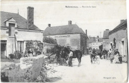 SELOMMES: Rue De La Gare - Norguet édit - Selommes