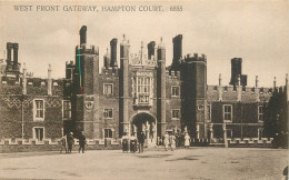 United Kingdom England London Hampton Court West Front Gateway - Hampton Court
