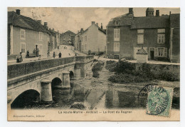 Andelot ( 52 ) Le Pont Du Rognon,carte Animée. - Andelot Blancheville