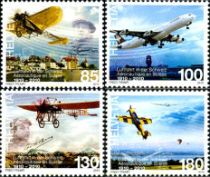 245844 MNH SUIZA 2010 CENTENARIO DE LA AVIACION SUIZA - Ungebraucht