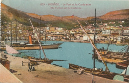 MONACO - LE PORT ET LA CONDAMINE - THE HARBOUR AND THE CONDAMINE - ED. GILETTA REF #850 - 1925 - Puerto