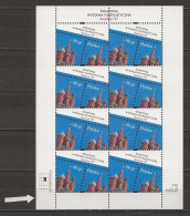 POLAND MNH ** 3460 En Feuillet EXPOSITION PHILATELIQUE INTERNATIONALE. MOSCOU - Volledige Vellen