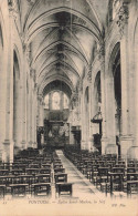 FRANCE - Pontoise - Église Saint-Maclou - La Nef - Carte Postale Ancienne - Pontoise