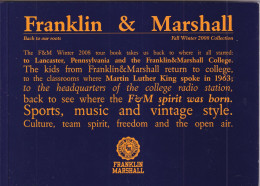 FRANKLIN & MARSHALL - VINTAGE STYLE  MODE AMERICA Full Winter Collection 2008 - Mode