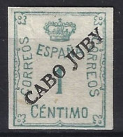 Cabo Juby 019hcc ** MNH. 1922. Sobrecarga Negra - Kaap Juby