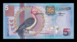 Surinam Suriname 5 Gulden 2000 Pick 146 Sc Unc - Surinam