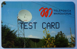 CHILE - Telkor - TEST CARD - $5,000 - Soliac Chip - Telefonica Manquehue - VF Used - RRR - Chili