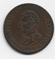 T 10  -  GRAN BRETAÑA -  1812 Wellington Half Penny Token - Other & Unclassified