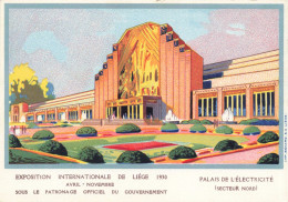 BELGIQUE - Exposition Internationale Liège 1930 - Palais De L'électricité - Carte Postale - Liège