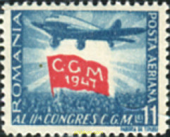 166908 MNH RUMANIA 1947 2 CONGRESO DE LA UNION SINDICAL RUMANA - Autres & Non Classés