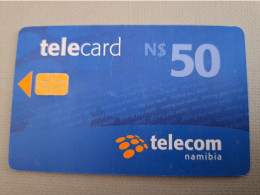 NAMIBIA / CHIPCARD /  $50 TELECOM NAMIBIA/ BLUE /     Fine Used       **15264** - Namibia