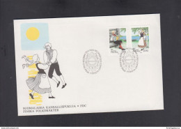 FINLAND, FDC - COSTUMES  (010) - Costumes