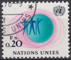 1969 UNO Genf ° Mi:NT-GE 3, Yt:NT-GE 3, Zum:NT-GE 3,  Symbol Der Einigkeit - Usati