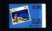 AUSTRALIA - 1989  $ 3.90  FISHING BOOKLET  PERF. 13½   FINE USED  GPO CANCEL SG SB64a - Cuadernillos