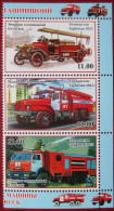 Tajikistan  2023  Fire Truck  3 V  MNH - Camion