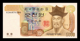 Corea Del Sur South Korea 5000 Won 2002 Pick 51 SC UNC - Korea, South