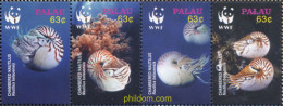 181051 MNH PALAU 2006 PROTECCION DE LA NATURALEZA. NAUTILUS BELAUENSIS - Palau