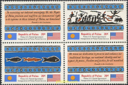 188281 MNH PALAU 1983 INAUGURACION DEL SERVICIO POSTAL DE PALAU - Palau