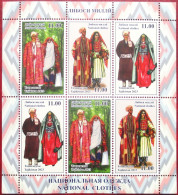 Tajikistan  2023  National Clothes  M/S    MNH - Costumes