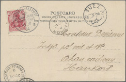 China - Incomming Mail: 1904, Germany, German 10 Pf. Tied German Mail Steamers " - Other & Unclassified