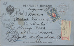 China - Foreign Offices: Russia, 1905, Unovpt. 14 K. Tied "Field Corps 1 Post Ko - Altri