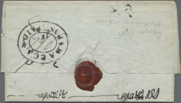 India -  Pre Adhesives  / Stampless Covers: 1820's (c.): Entire Letter From Dacc - ...-1852 Préphilatélie