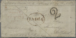 India -  Pre Adhesives  / Stampless Covers: 1846 Soldier's Letter From Belgaum T - ...-1852 Prephilately