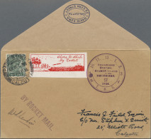 India - Rocket Mail: 1934, Cover Flown With Rocket No.7 On 17th Dec. 1934 From S - Sonstige & Ohne Zuordnung