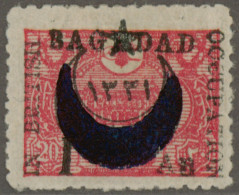 Iraq - Britisch Occupation Of Bagdad: 1917, 1a. On 20pa. Rose, Fresh Colour And - Andere