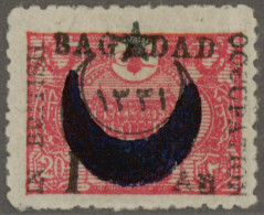 Iraq - Britisch Occupation Of Bagdad: 1917, 1a. On 20pa. Rose, Fresh Colour And - Autres