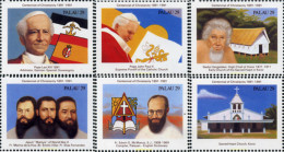349788 MNH PALAU 1991 100 ANIVERSARIO DEL CRISTIANISMO EN PALAU - Palau