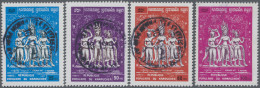 Cambodia: 1989 'Angkor Vat' Complete Set Used, Fresh And Fine. H. Osper Certific - Kambodscha