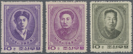 North Korea: 1966, 'Resistance' Unissued Set Of 3, Mint Never Hinged. (Michel Se - Korea, North