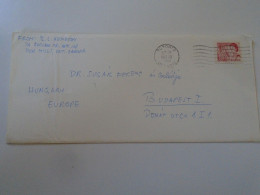 D198162  Canada  Cover  1967  Toronto, Ontario  - Stamp  QEII  4c     Sent To Hungary - Cartas & Documentos