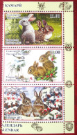 Tajikistan  2023  Lunar Calendar. Year The Rabit,  3 V MNH - Tajikistan