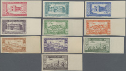 Lebanon: 1943, 2nd Anniversary Of Independence, 25pi. To 500pi., Complete Set Of - Libanon