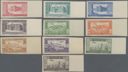 Lebanon: 1943, 2nd Anniversary Of Independence, 25pi. To 500pi., Complete Set Of - Líbano