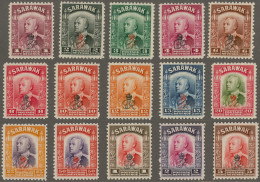 Malayan States - Sarawak: 1945/1947: Sarawak Definitives Overprinted BMA (1945, - Autres