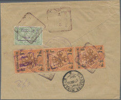 Mongolia: 1926 Registered Cover To Ulan Bator Franked On The Reverse By First Is - Mongolia