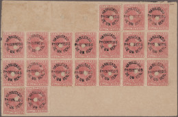 Philippines: 1883/84 Two Receipts "Importe Del P. Espedido Núm", One From Manila - Filipinas