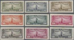 Philippines: 1950s, Internal Revenue 1c.-20.000 Pesos, Set Of 18 Recess-printed - Filippijnen