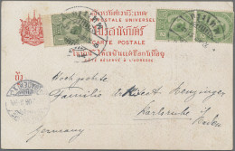 Thailand: 1905 Picture Postcard "Royal Rest House Ban Pa In" Used From Bangkok T - Thailand