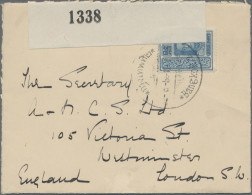 Thailand: 1917 Censored Cover From Bangkok To England Franked By 1917 Definitive - Thailand