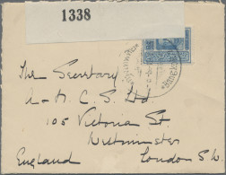 Thailand: 1917 Censored Cover From Bangkok To England Franked By 1917 Definitive - Tailandia